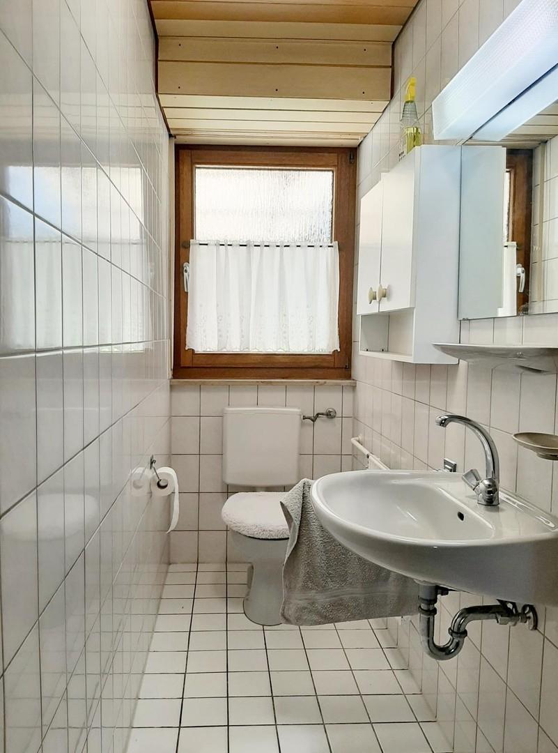 Tageslicht-WC im EG