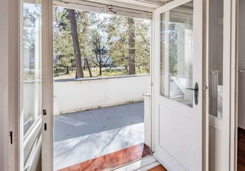 Balkon zum Thielpark
