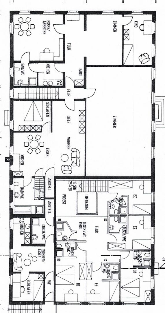 Grundriss Obergeschoss