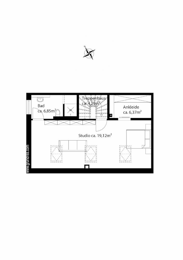 Grundriss Dachgeschoss