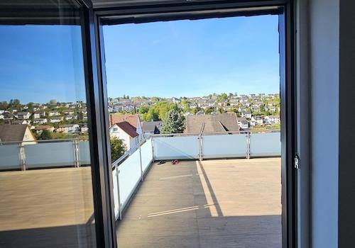 Dachterrasse Austritt Küche