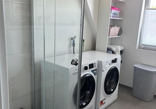Bad mit Dusche
