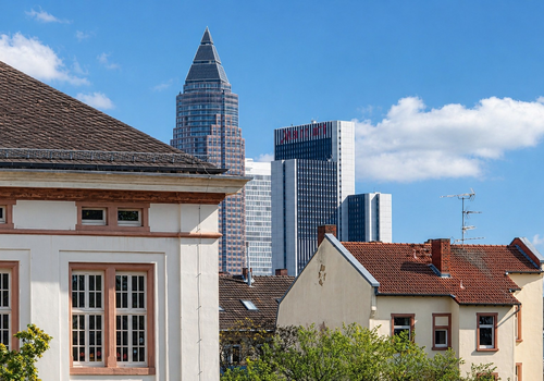 Ausblick Balkon
