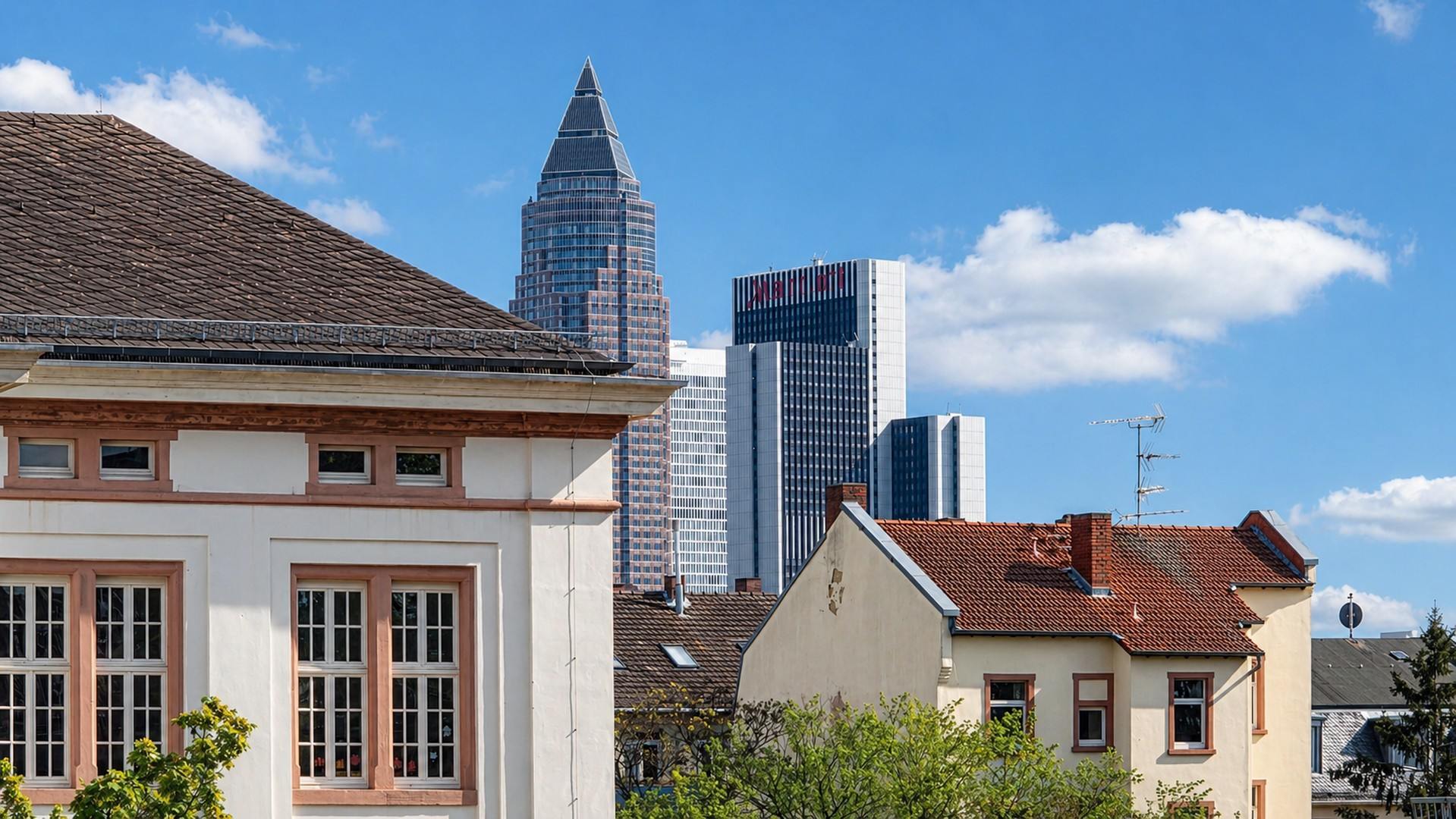 Ausblick Balkon