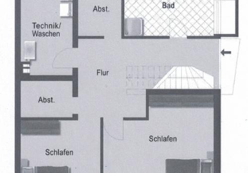 Grundriss im UG