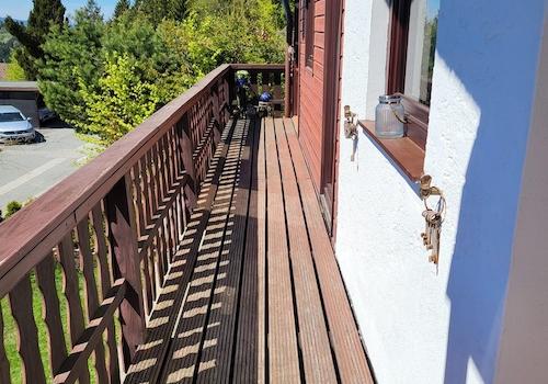Balkon Straße
