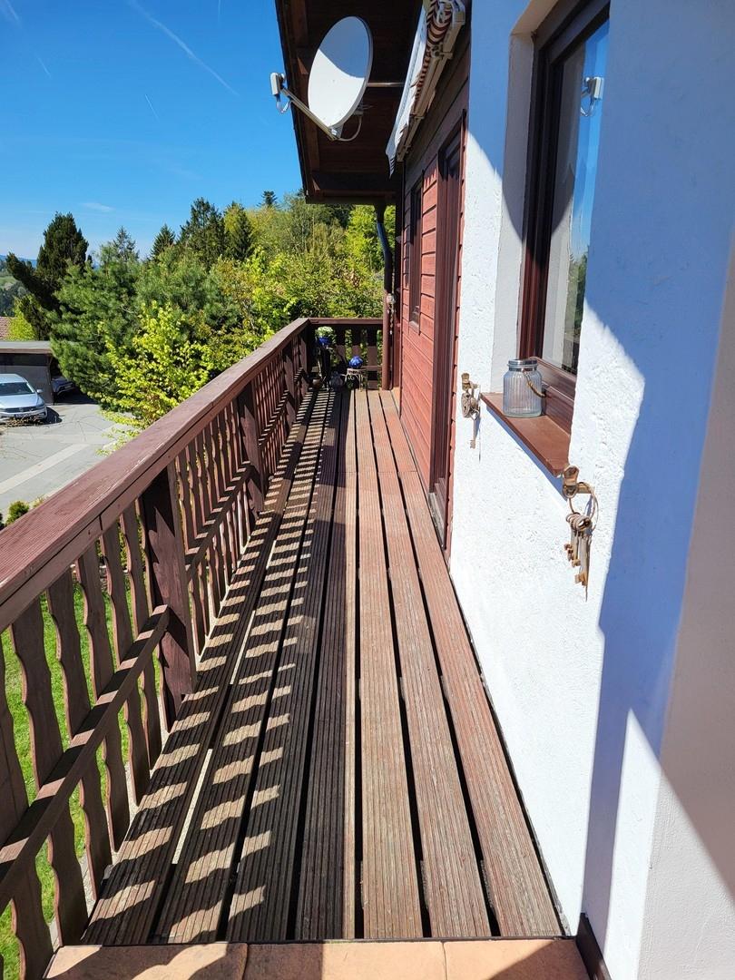 Balkon Straße