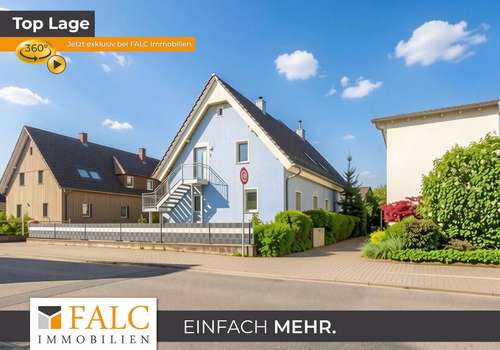Frontansicht Haus KI