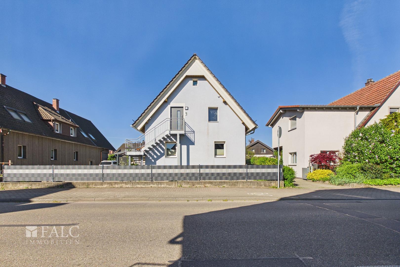 Frontansicht Haus
