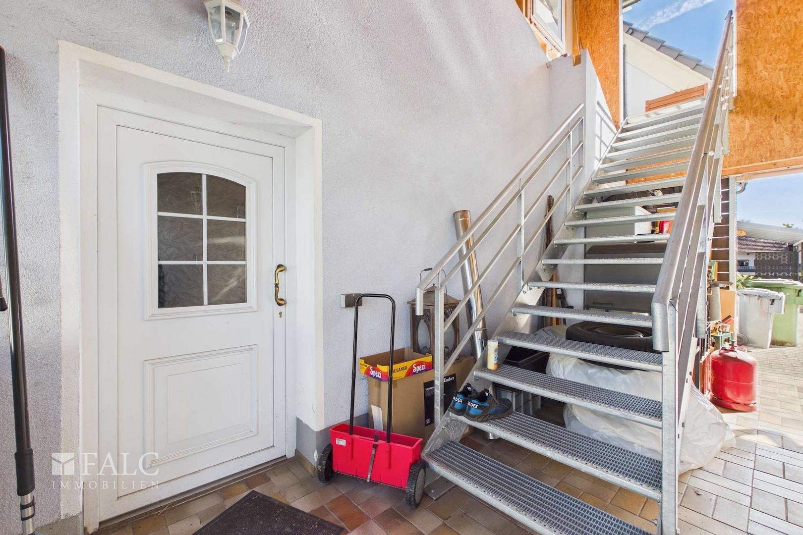 Eingang Einliegerwohnung