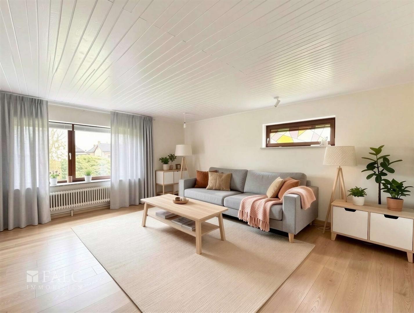 Wohn- und Esszimmer - (KI generiert)