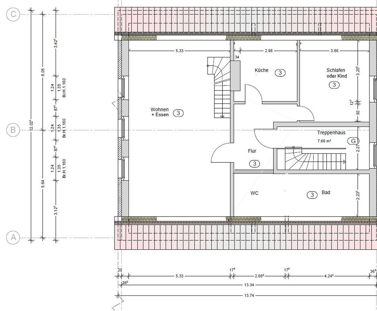 Grundriss Dachgeschoss