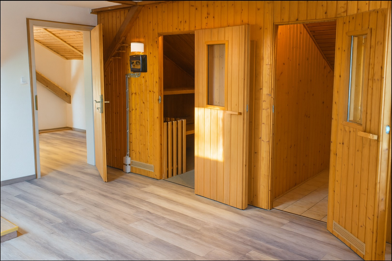 Obergeschoss Sauna
