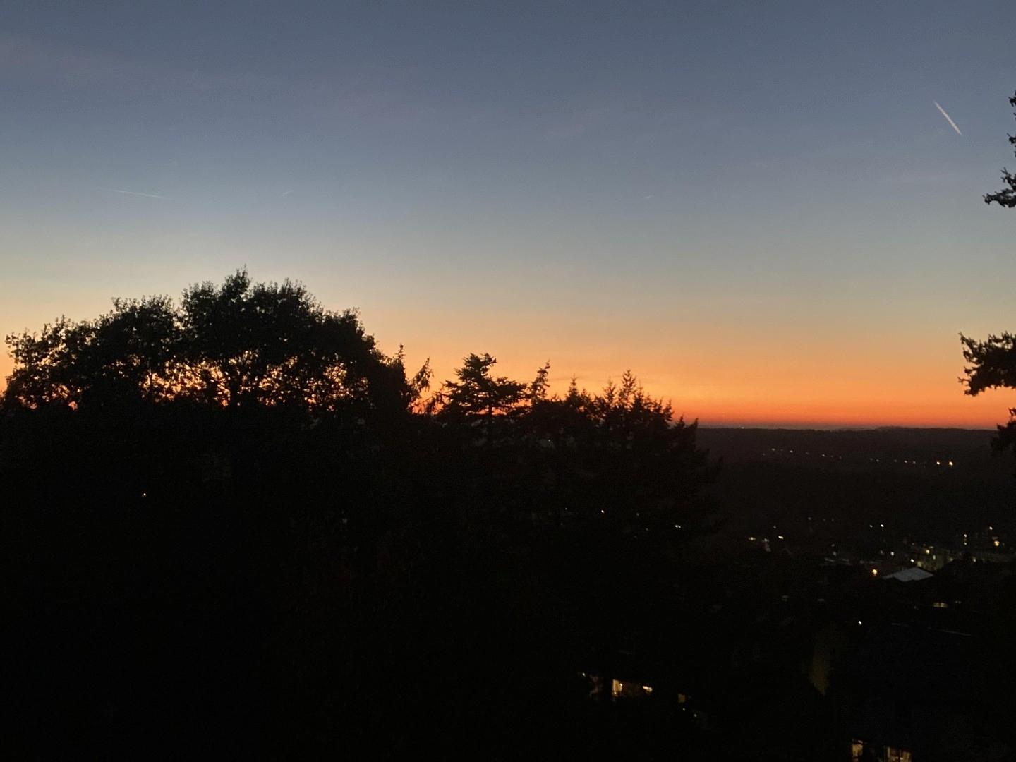 Sonnenuntergang Westseite