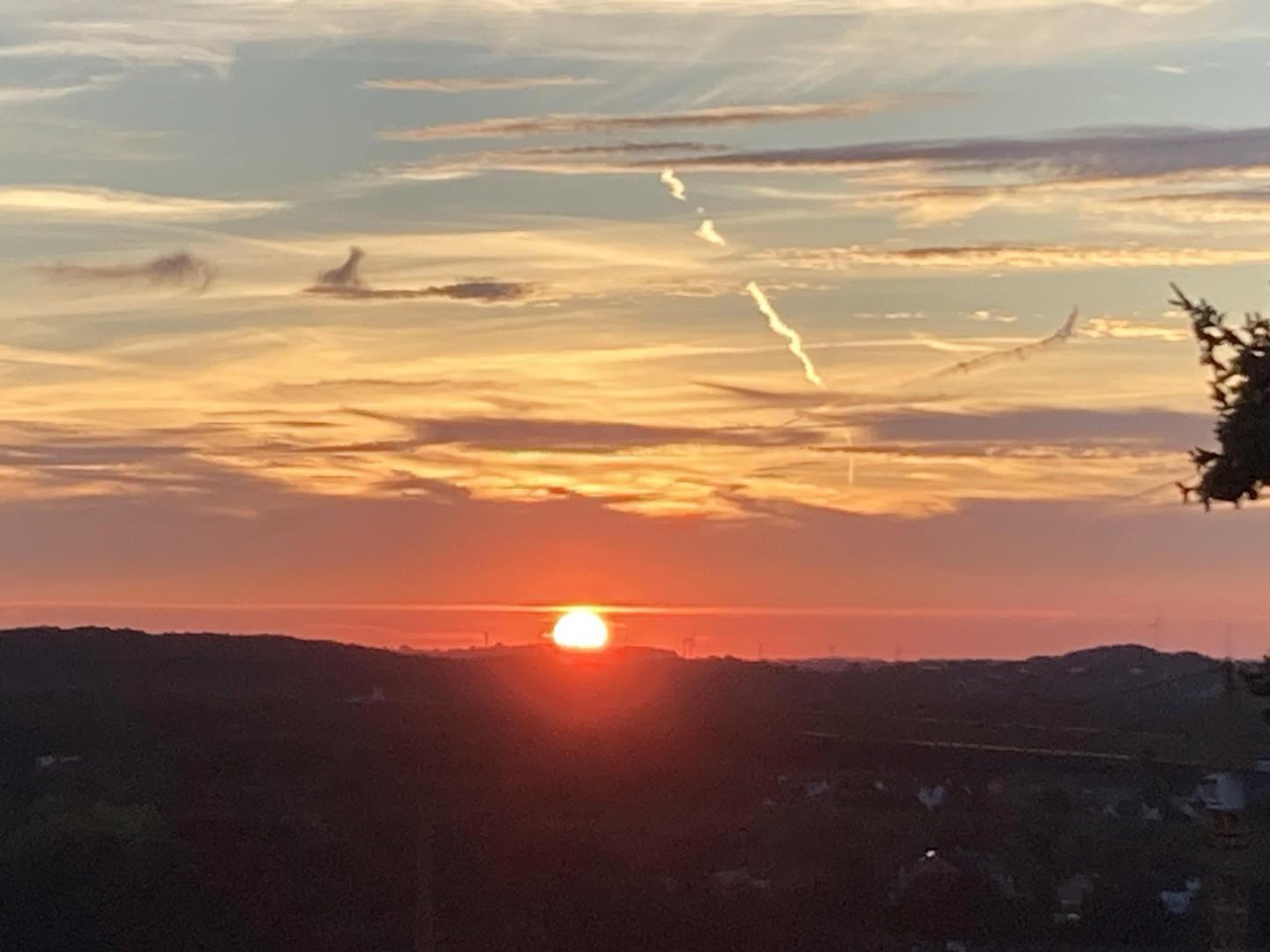 Sonnenuntergang Westseite