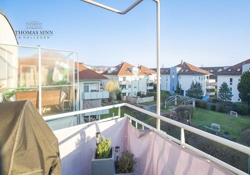 Aussicht vom Balkon