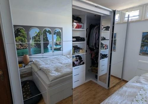 Begehbarer Kleiderschrank