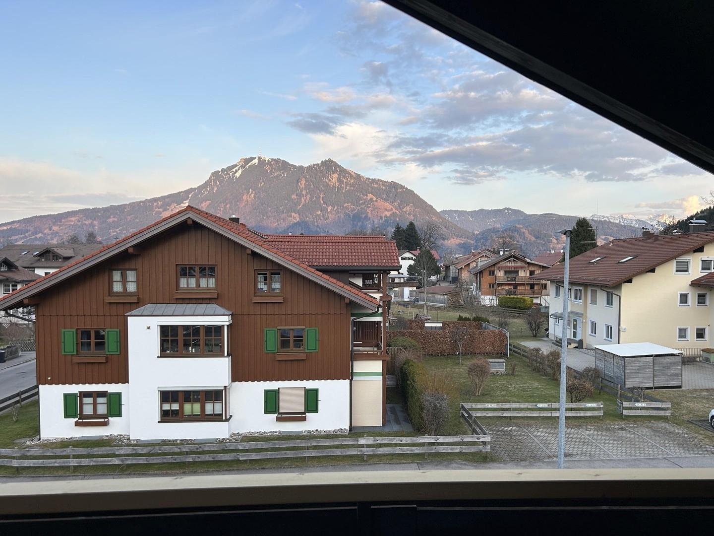 Blick vom Ostbalkon