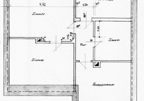 Grundriss Dachgeschoss