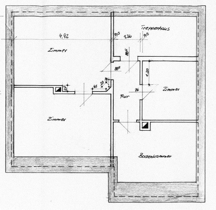 Grundriss Dachgeschoss