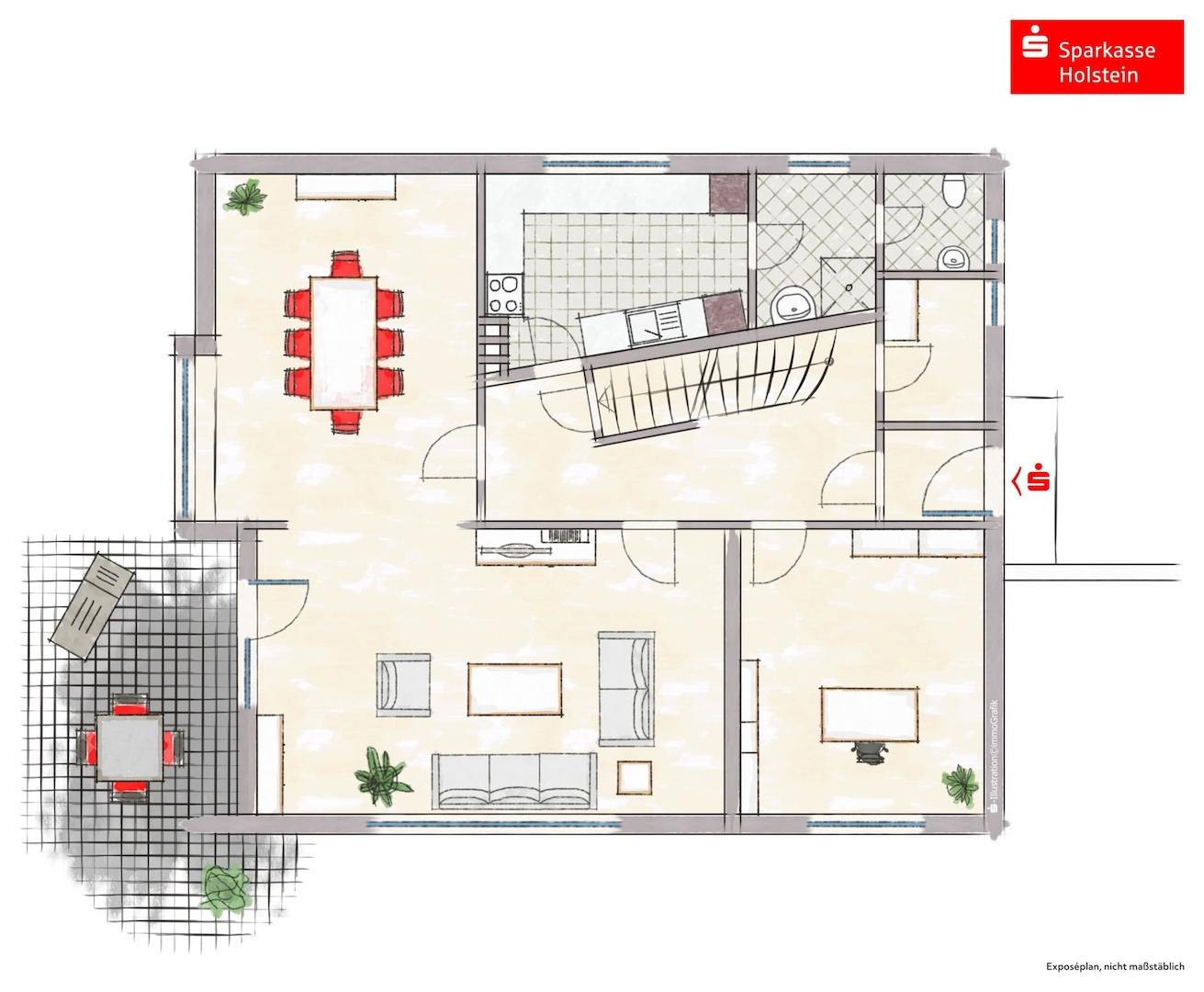 Grundriss Erdgeschoss