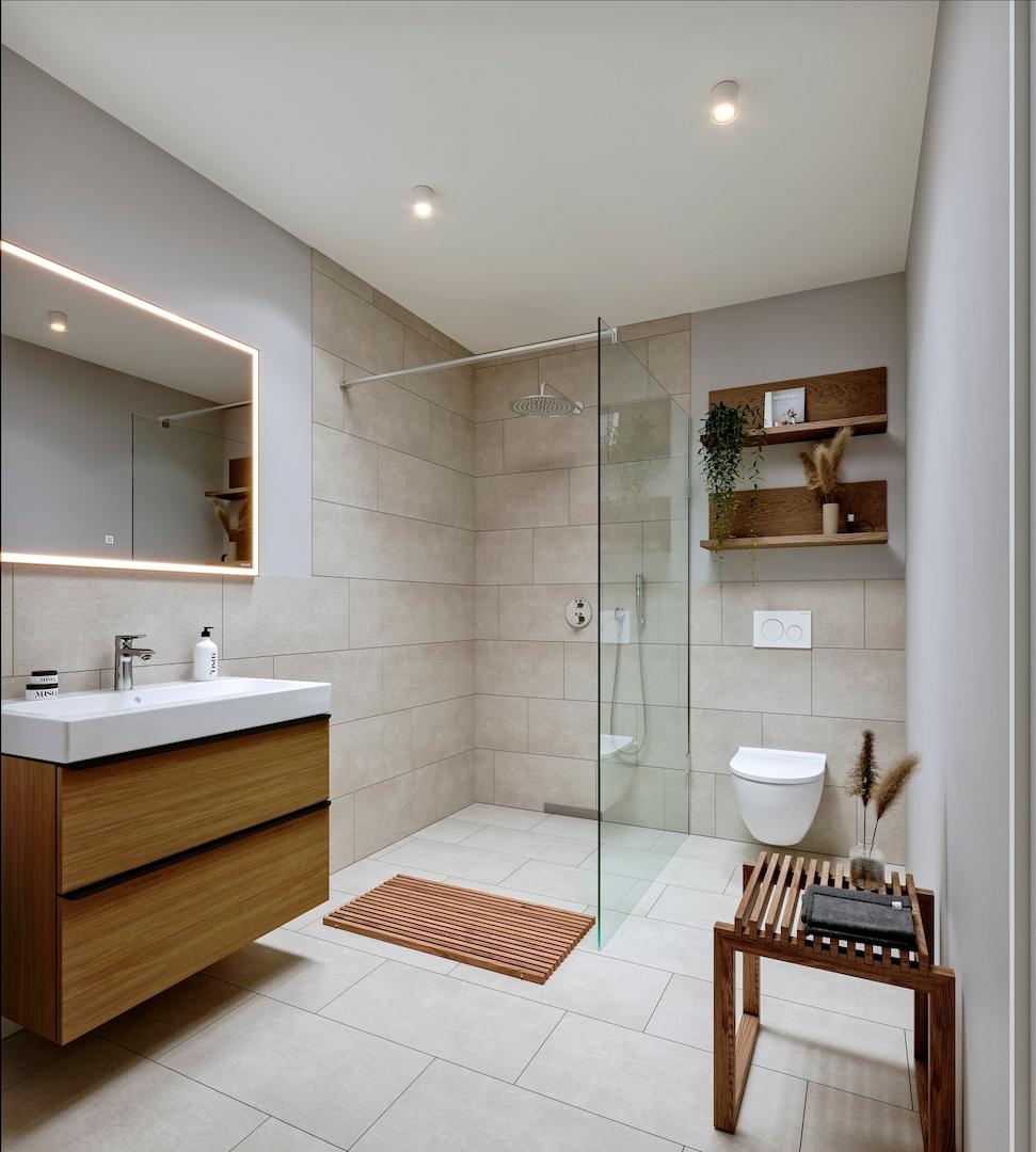 Modernes Badezimmer