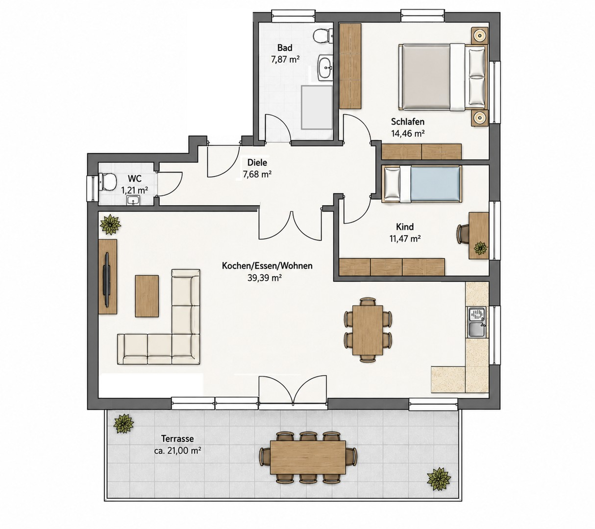 Grundriss (schematisch)
