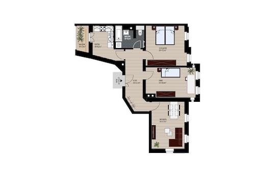 Grundriss WE10