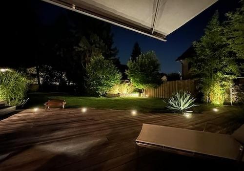 16 Gartenbeleuchtung