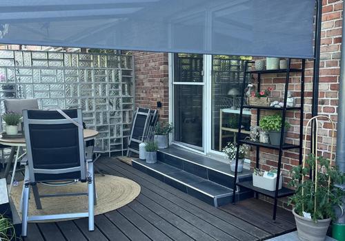 Terrassenansicht