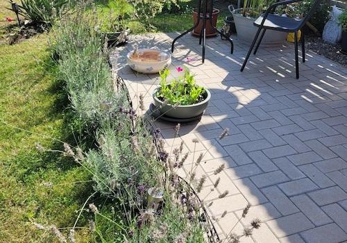 Sitzplatz im Garten