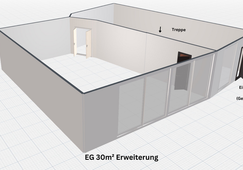 30m² EG Erweiterung / Zugang
