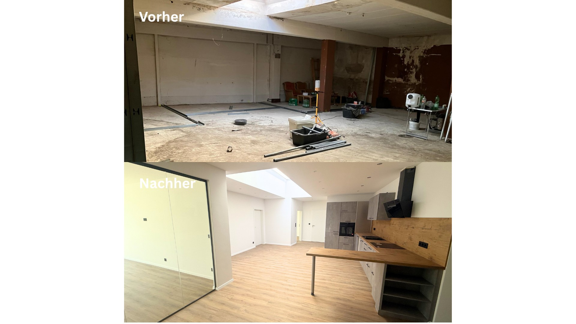 Büro 1 vorher/nachher 2