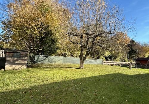Garten hinter dem Haus