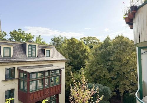 Ausblick Balkon