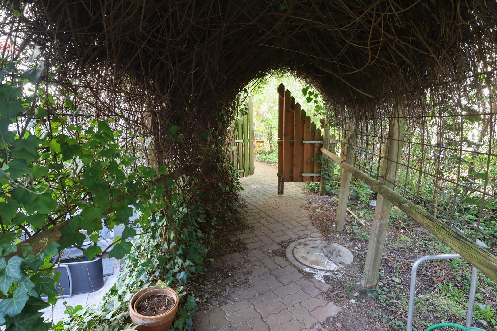 Weg zum hinteren Garten