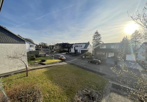 Blick vom Balkon