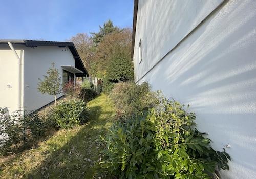 Seitenansicht Haus