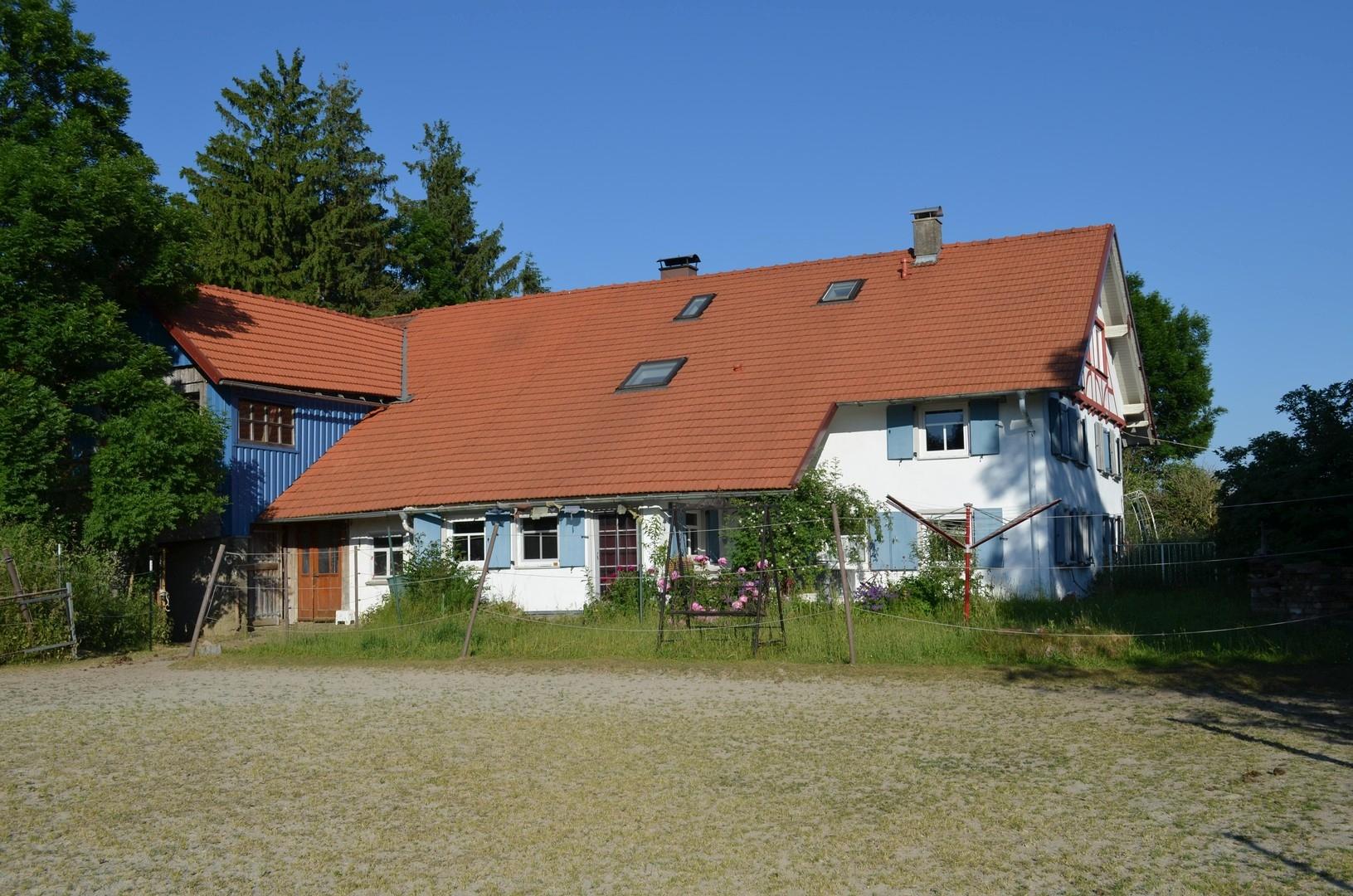 vom Sandplatz aus