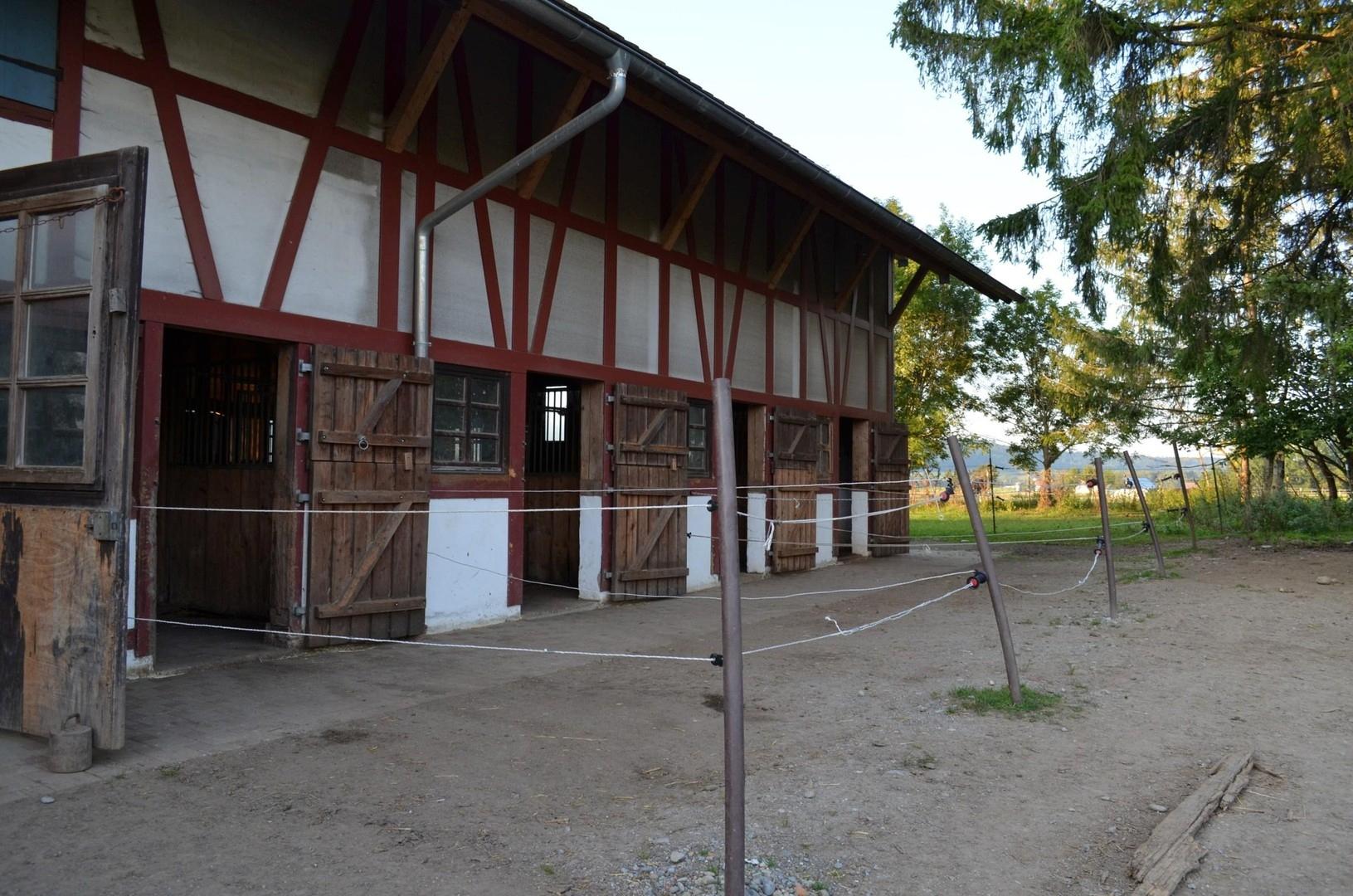 Stallgebäude Südostseite