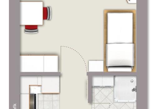 Grundriss Wohnung