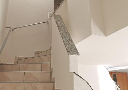 Treppe zu den Schlafzimmern