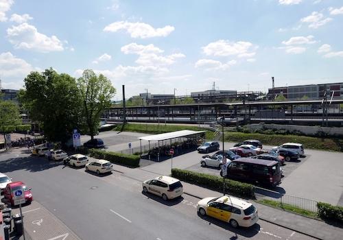 Aussicht Bahnhof
