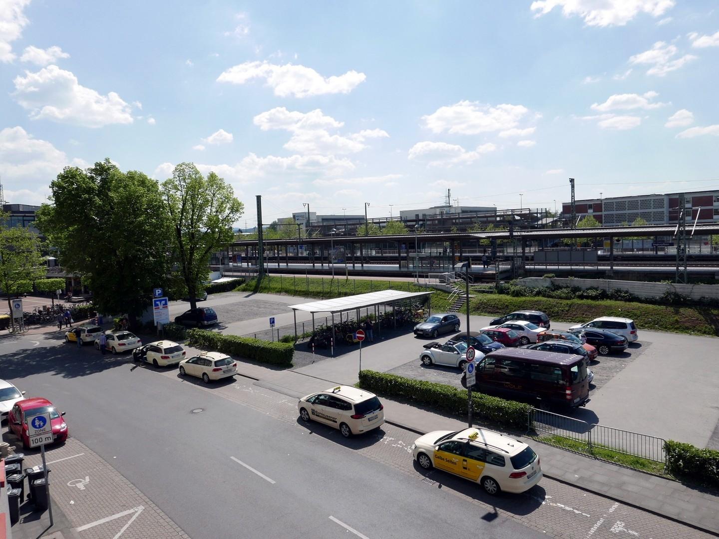 Aussicht Bahnhof