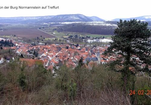 Treffurt von oben