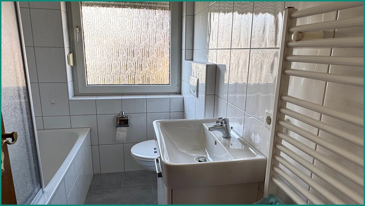 Badezimmer im Obergeschoss