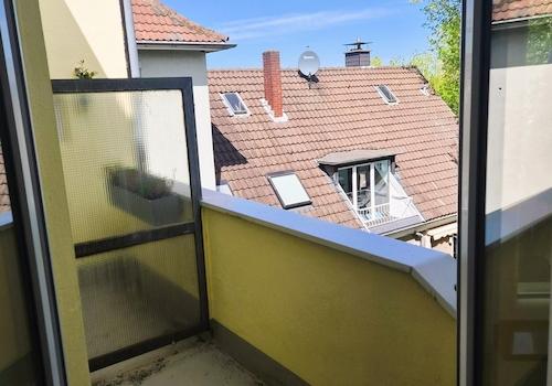 Balkon mit Aussicht
