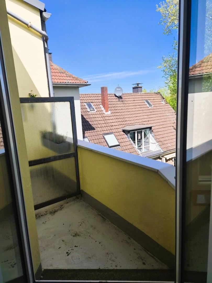 Balkon mit Aussicht