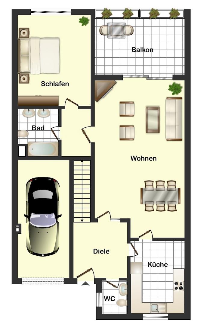 Grundriss EG