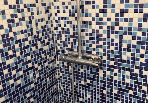 Bad: Mosaikarbeiten Wand